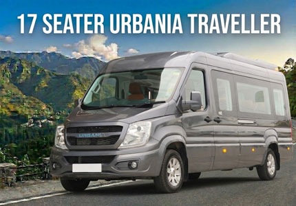 17 Seater Force Urbania Traveller Rental