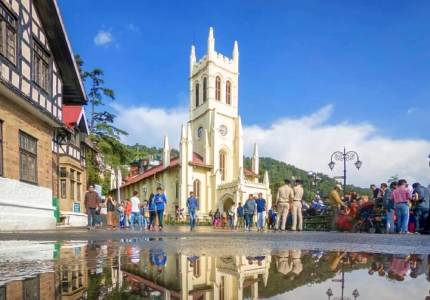 Scenic Drive: Chandigarh–Shimla–Manali Mountain Tour Package